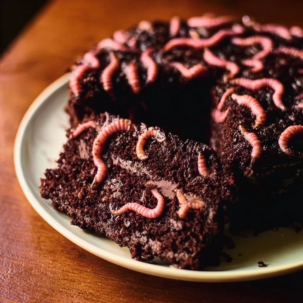 Chocolate mousse dirt cup dessert with layers of chocolate and crumbled cookies