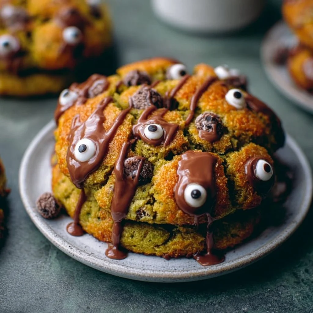 Assorted scarily good Halloween treats on a festive table