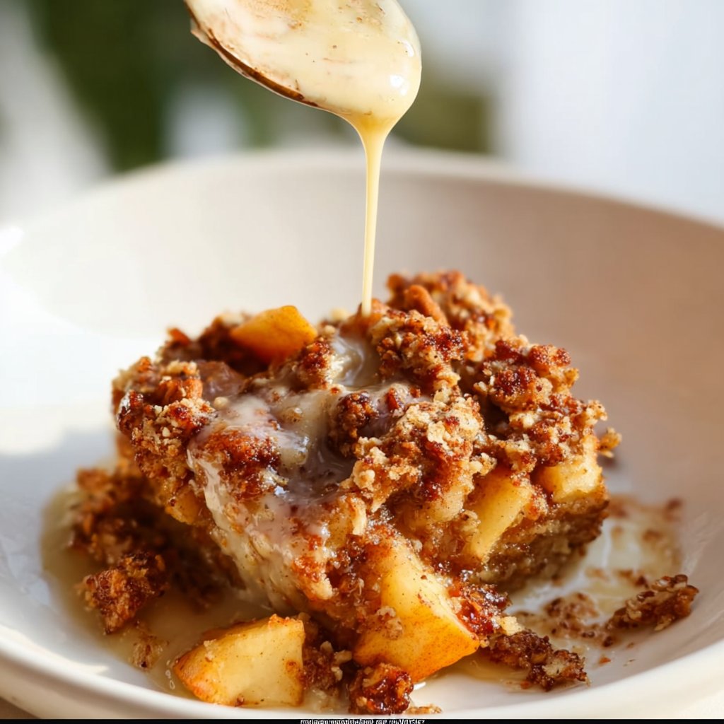 Healthy Breakfast Apple Crumble 4 Healthy Breakfast Apple Crumble