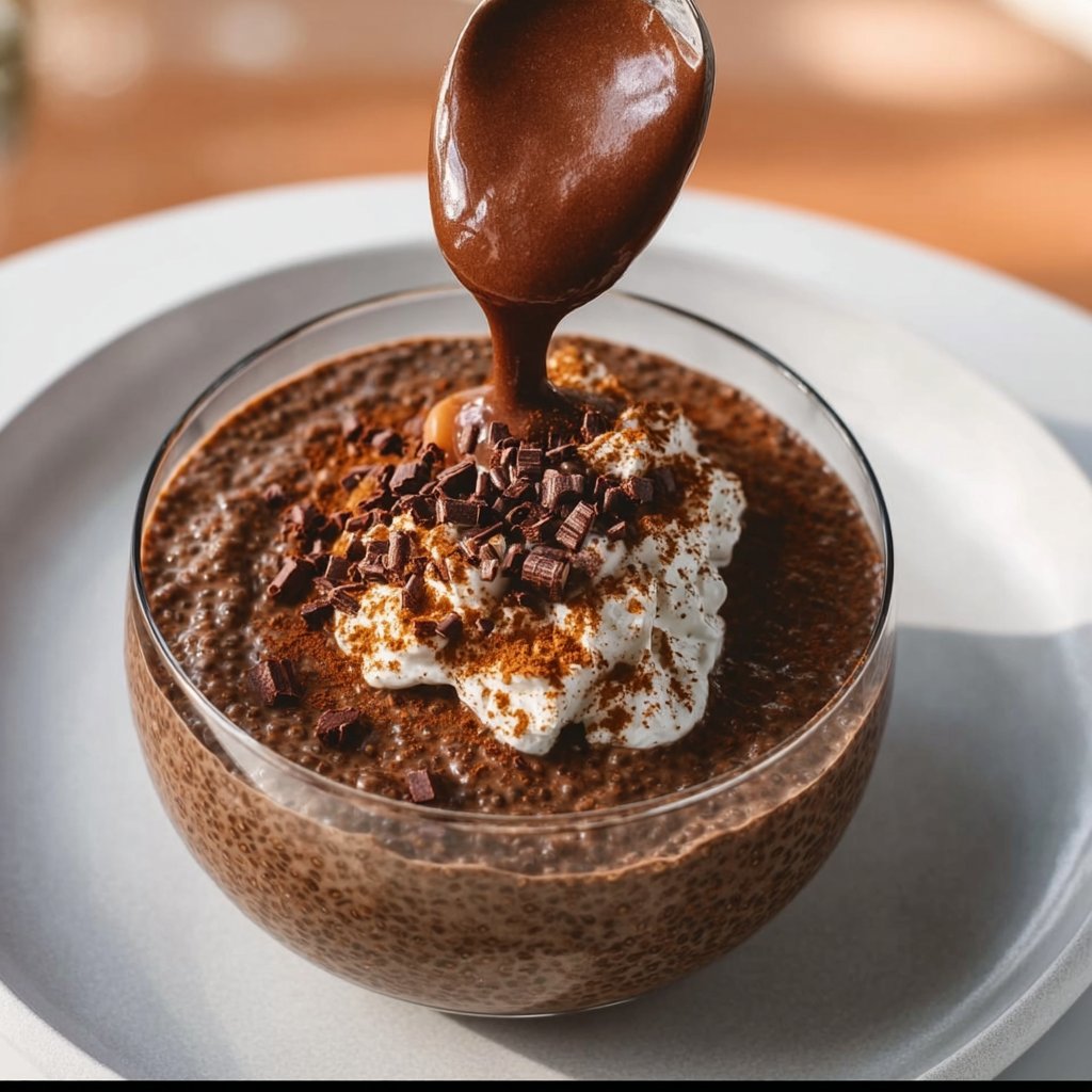 High Protein Chocolate Chia Seed Pudding 4 High Protein Chocolate Chia Seed Pudding