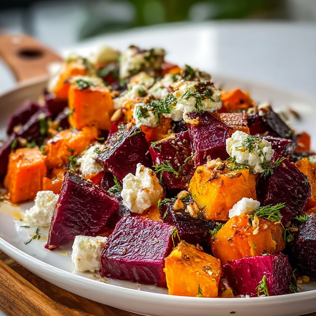 Roasted Beet And Sweet Potato Salad 4 Roasted Beet and Sweet Potato Salad