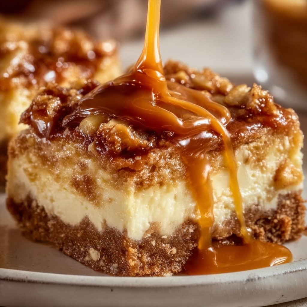 Caramel Apple Cheesecake Bars 4 Caramel Apple Cheesecake Bars