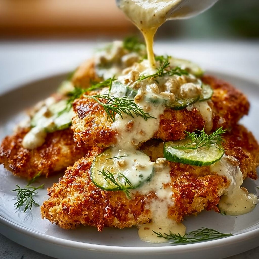 Crispy Dill Pickle Parmesan Chicken 4 Crispy Dill Pickle Parmesan Chicken