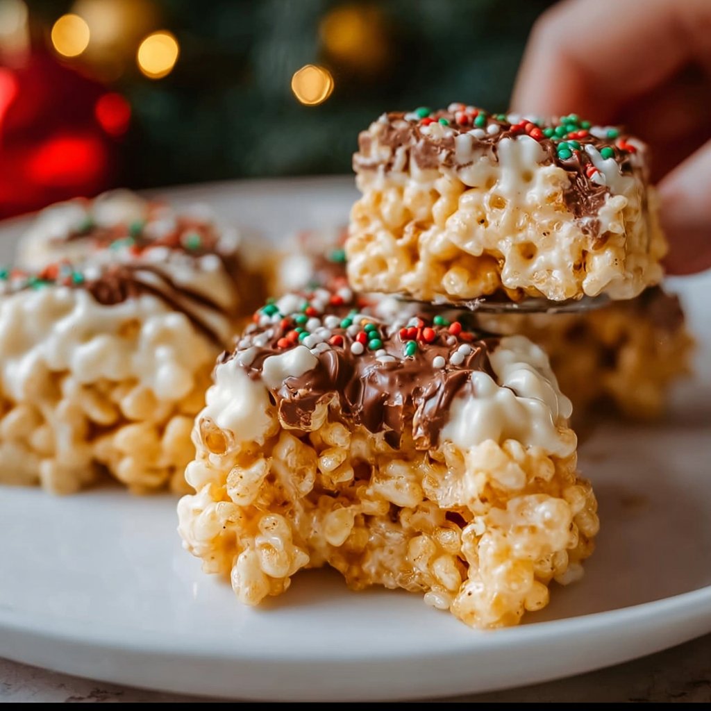 Christmas Rice Crispy Treats 4 Christmas Rice Crispy Treats