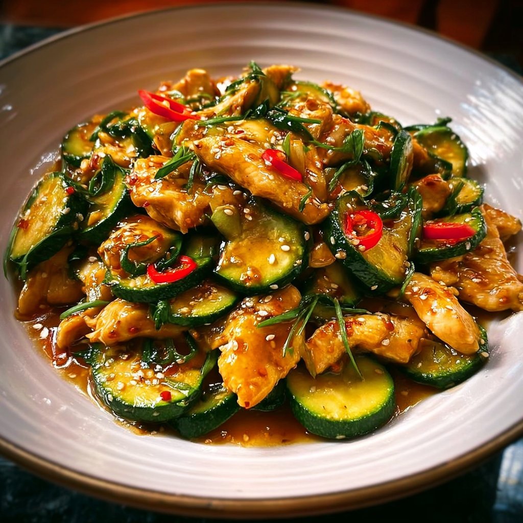 Chicken Zucchini Stir Fry 4 Chicken Zucchini Stir Fry