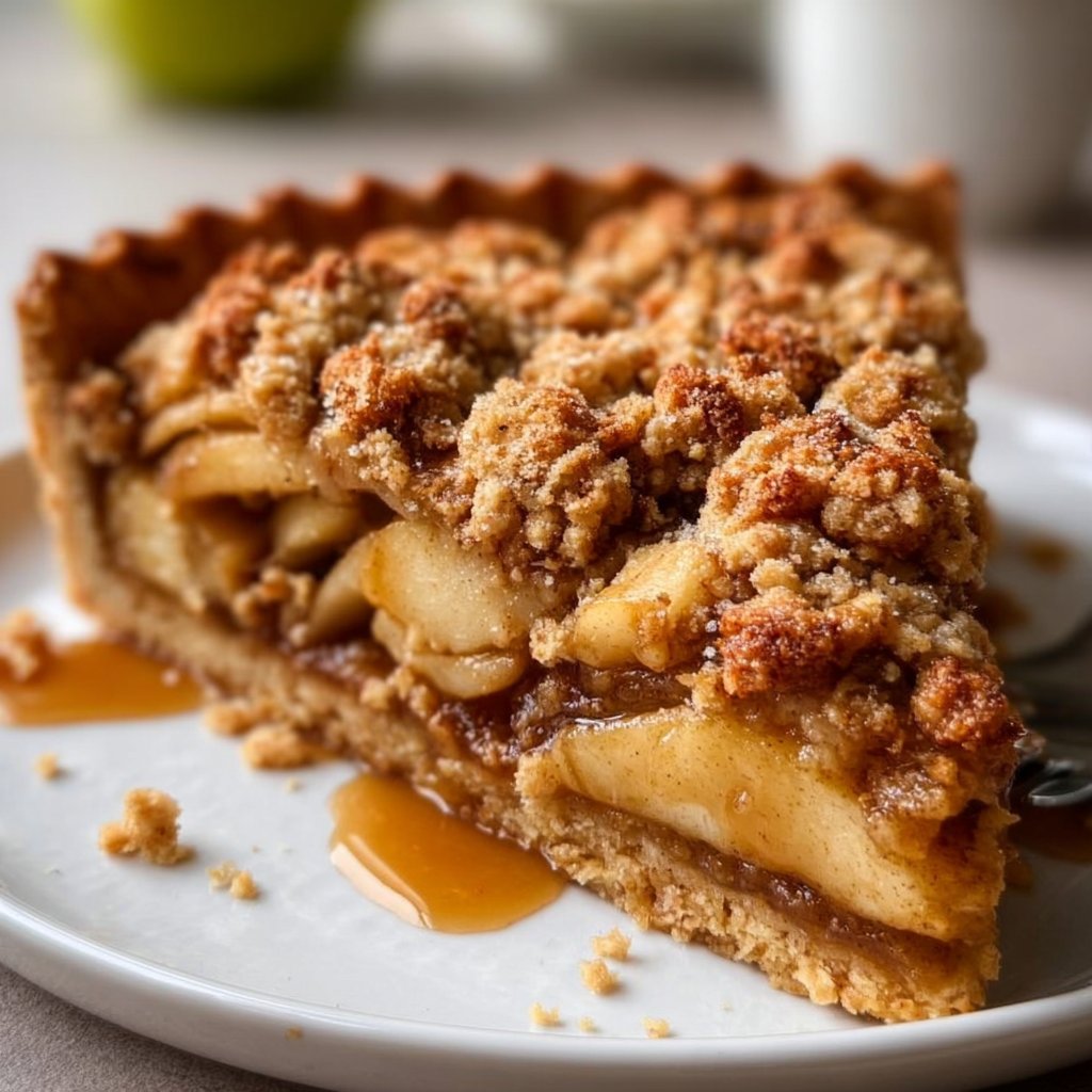 Chai Spiced Pear Almond Crumble Tart 4 Chai Spiced Pear Almond Crumble Tart