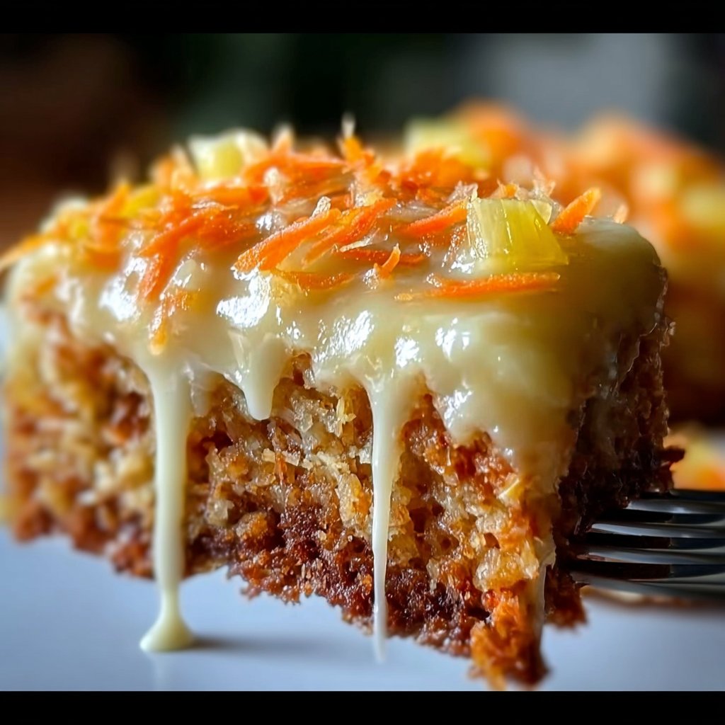 Hawaiian Carrot Pineapple Cake 4 Hawaiian Carrot Pineapple Cake