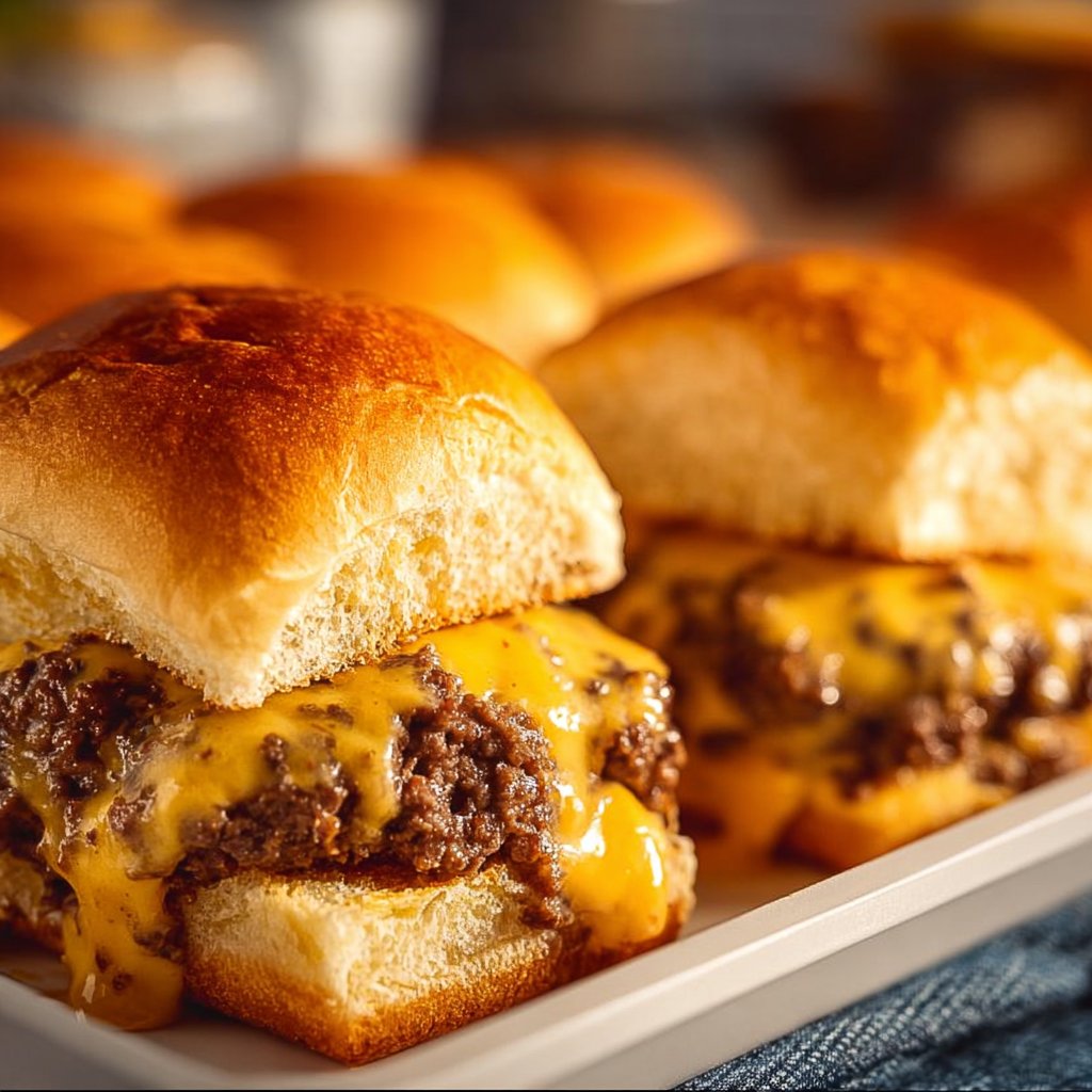 Chopped Cheeseburgers 4 Chopped Cheeseburgers