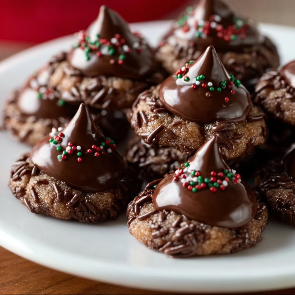 Chocolate Kiss Cookies 4 Chocolate Kiss Cookies