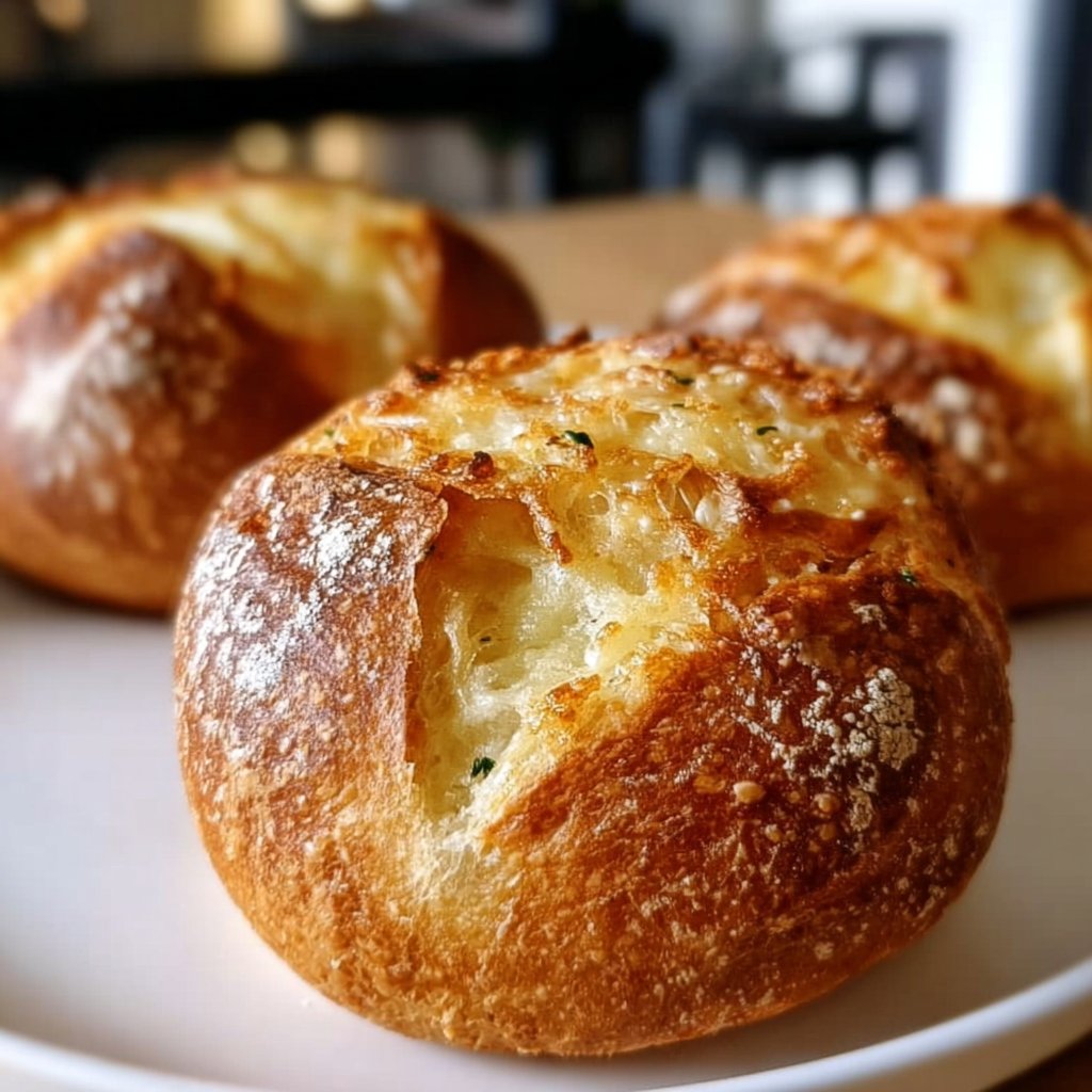 No Knead German Crusty Rolls 4 No Knead German Crusty Rolls