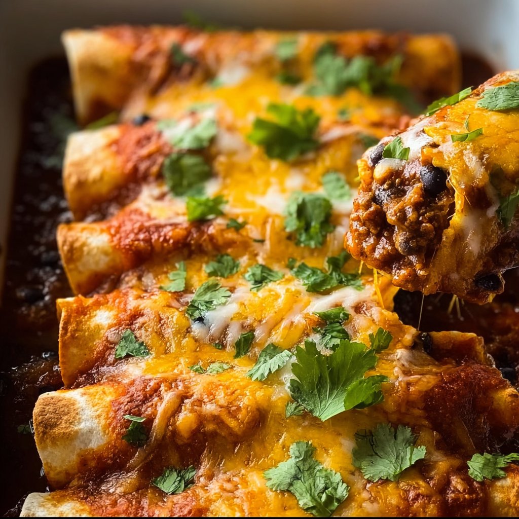 Ground Turkey Black Bean Enchiladas 4 Ground Turkey Black Bean Enchiladas