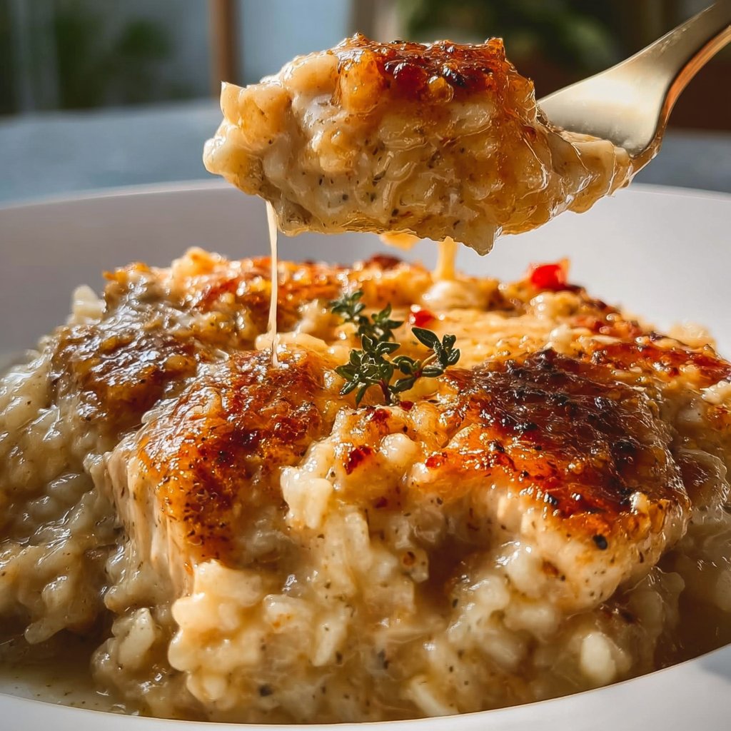 Lazy Day Creamy Chicken &Amp; Rice Dinner Casserole 4 Lazy Day Creamy Chicken & Rice Dinner Casserole