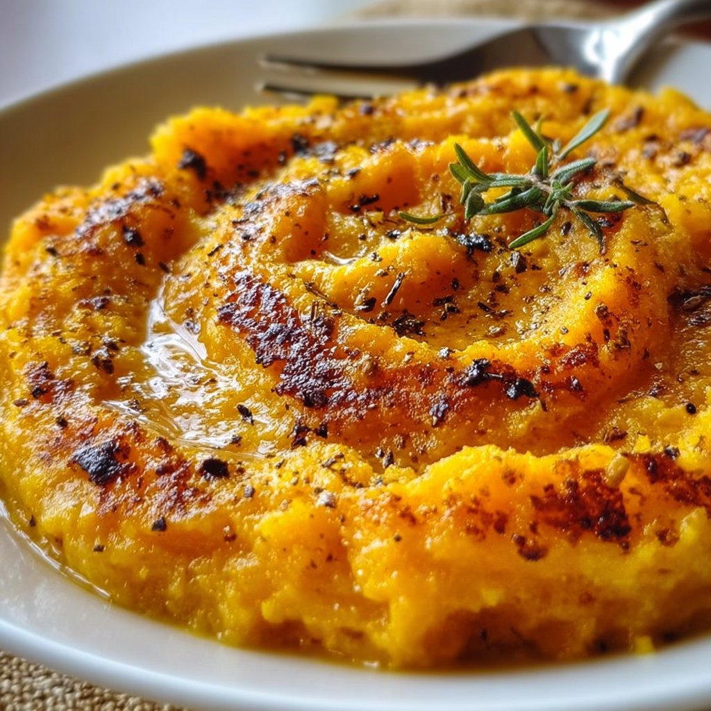 Roasted Garlic Mashed Butternut Squash 4 Roasted Garlic Mashed Butternut Squash
