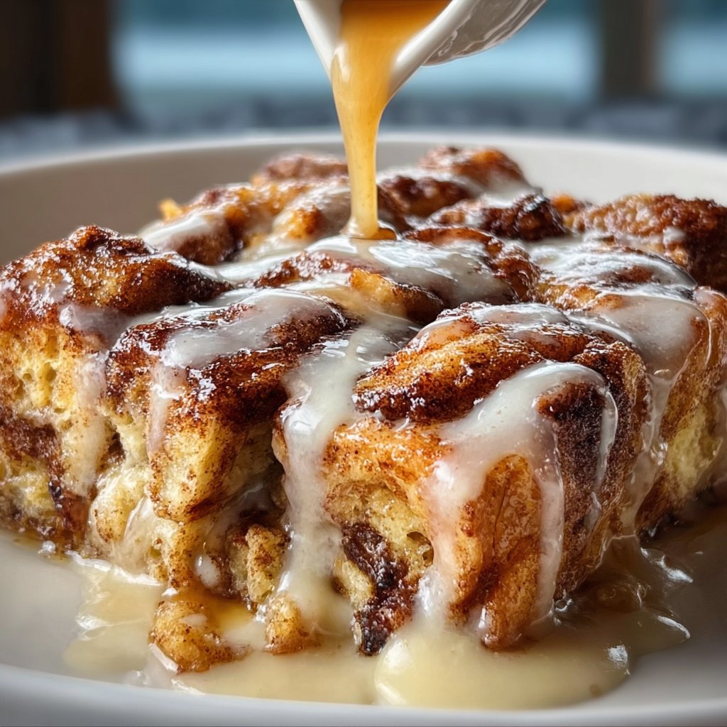 Cinnamon Roll French Toast Casserole 4 Cinnamon Roll French Toast Casserole