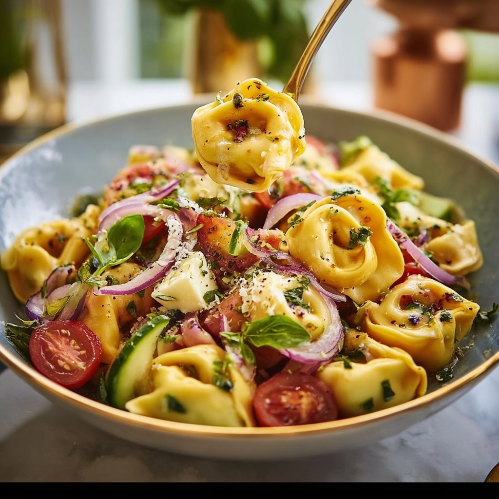 Summer Tortellini Salad 4 Summer Tortellini Salad
