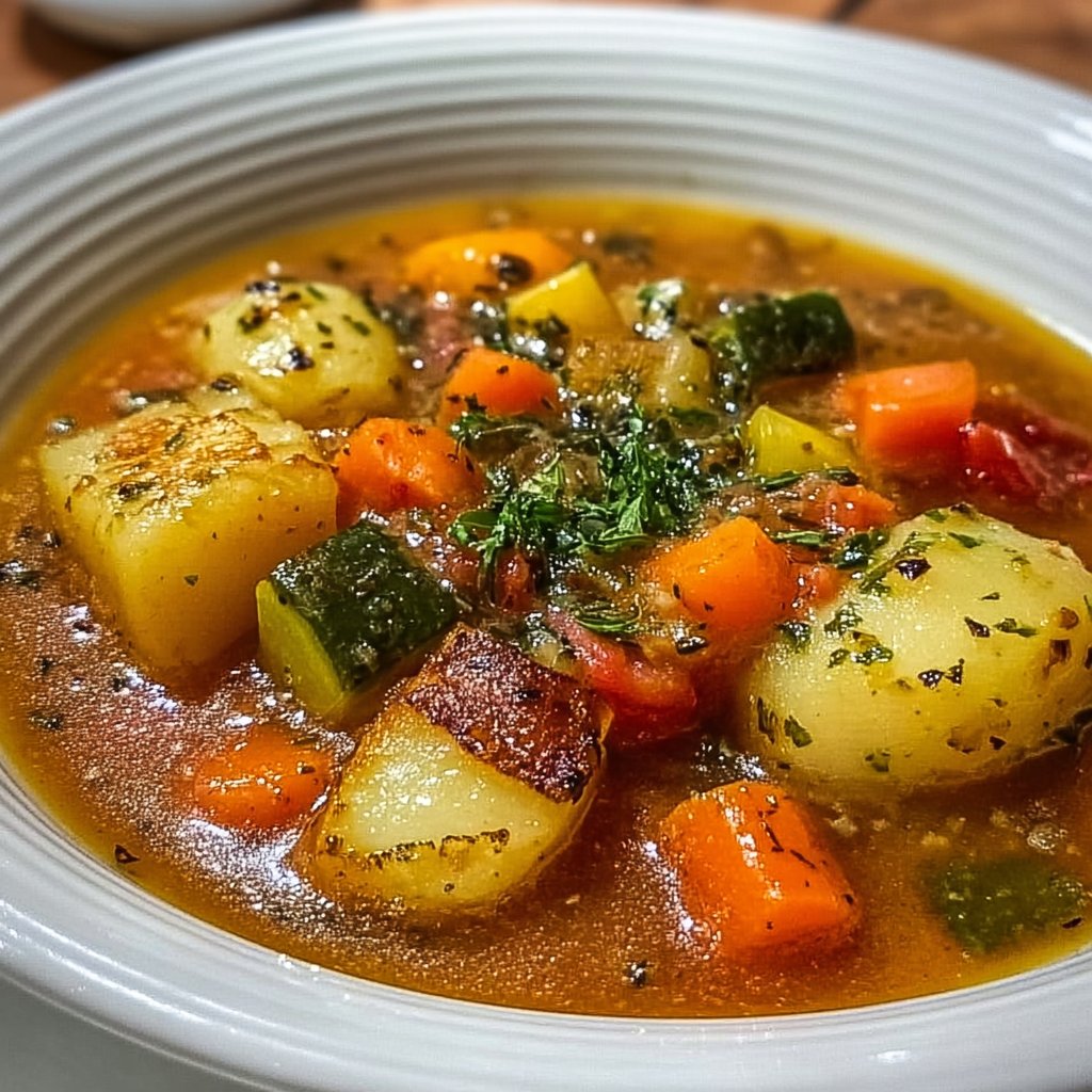 Nourishing 4-Vegetable Soup 4 Nourishing 4-Vegetable Soup