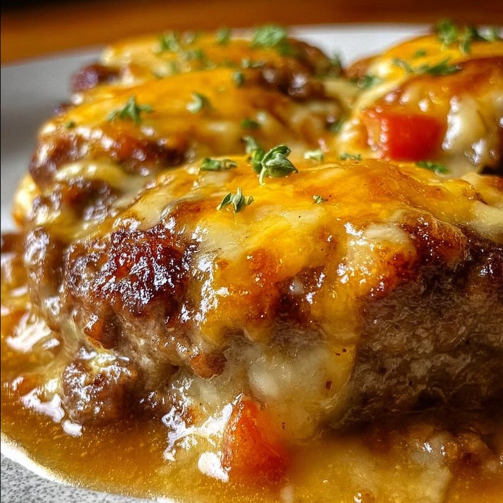 Amish Hamburger Steak Bake 4 Amish Hamburger Steak Bake