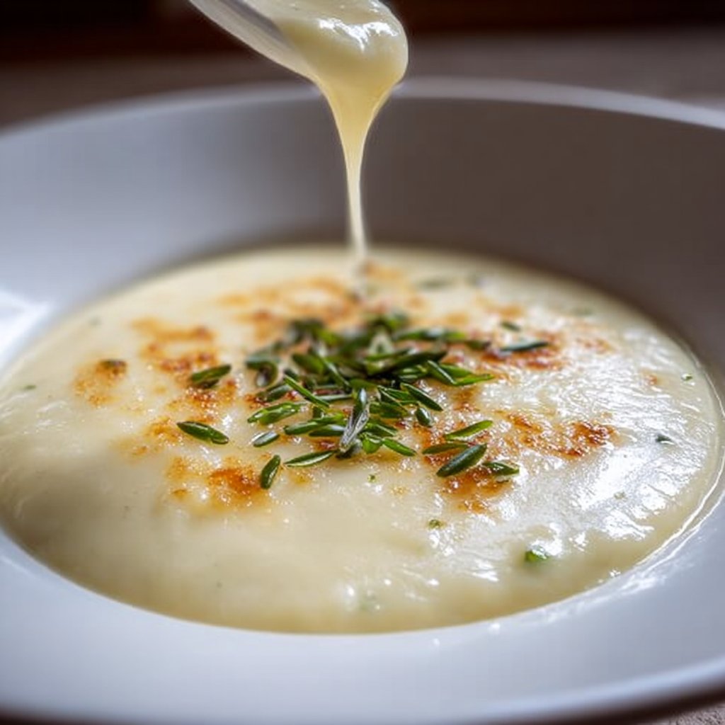 Velvety Potato Garlic Soup 4 Velvety Potato Garlic Soup