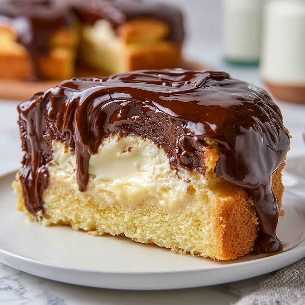 Boston Cream Pie 4 Boston Cream Pie
