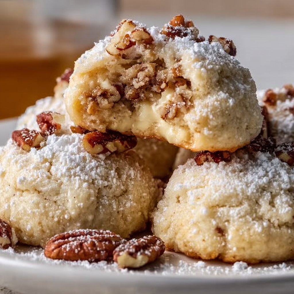Buttery Pecan Snowball Cookies 4 Buttery Pecan Snowball Cookies