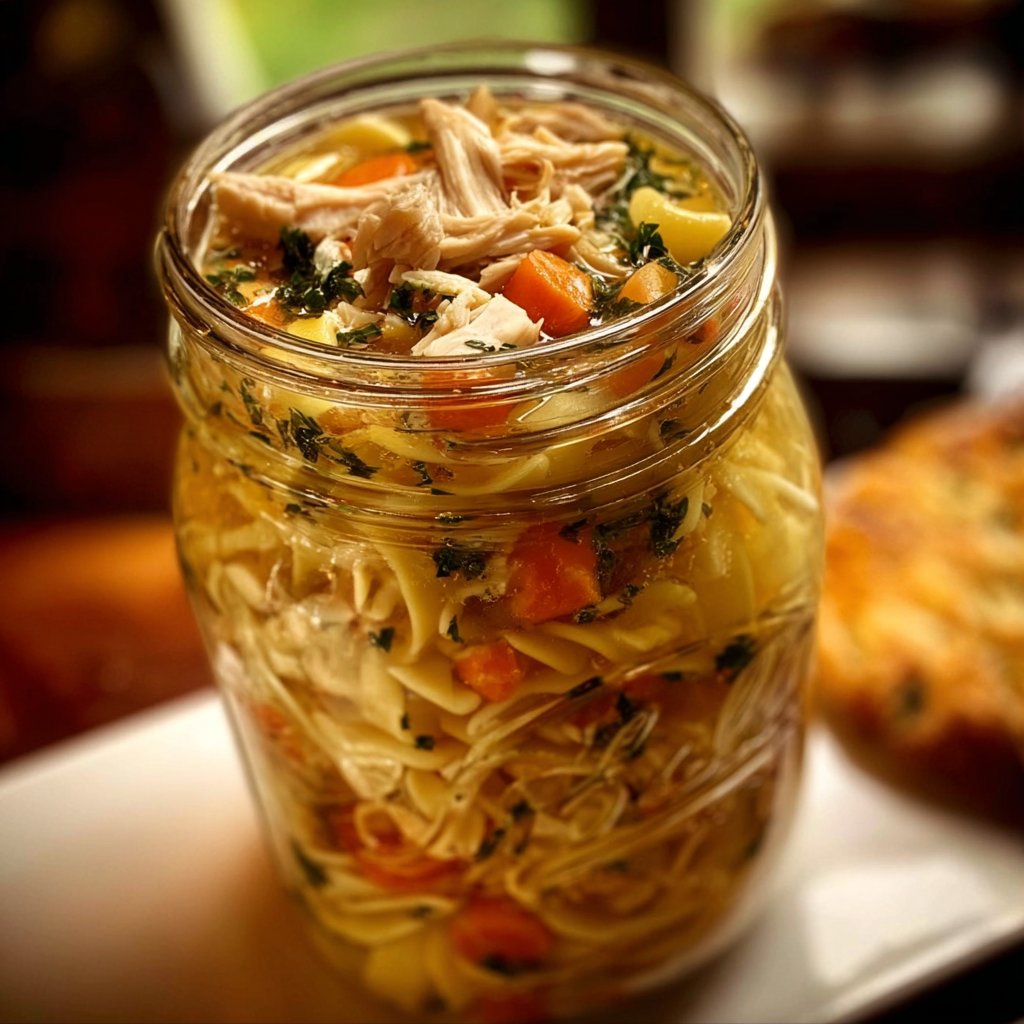 Chicken Noodle Soup In A Jar 4 Chicken Noodle Soup in a Jar