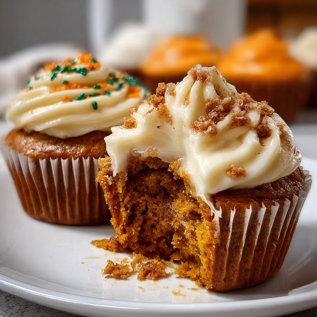 Pumpkin Cupcakes 4 Pumpkin Cupcakes