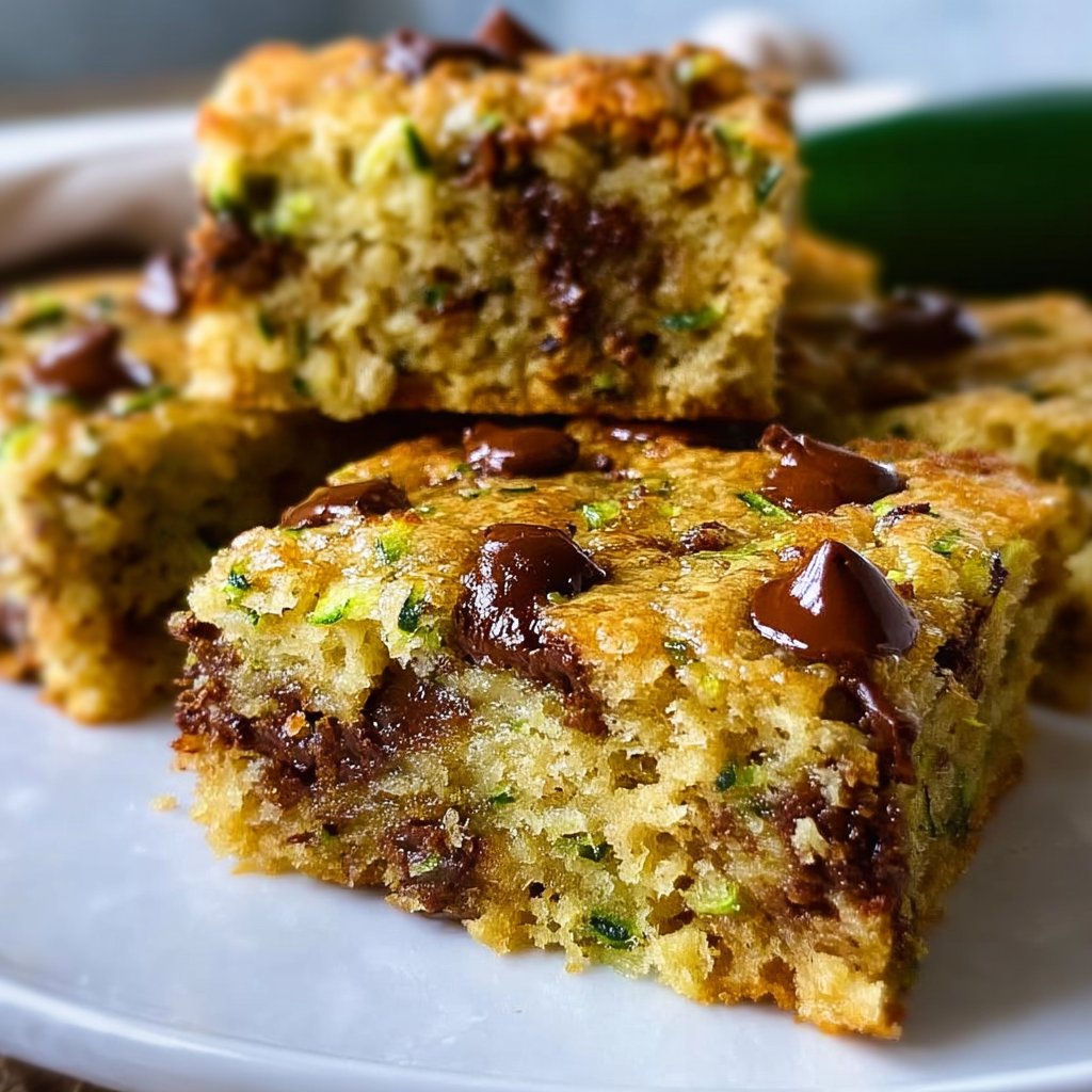 Chocolate Chip Zucchini Bars: A Sweet Surprise 4 Chocolate Chip Zucchini Bars: A Sweet Surprise