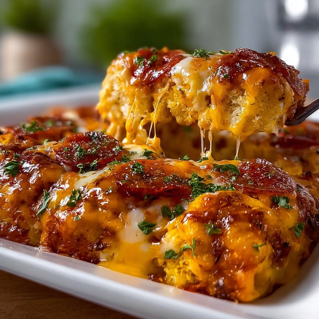 Bubble Up Biscuit Pizza Casserole 4 Bubble Up Biscuit Pizza Casserole