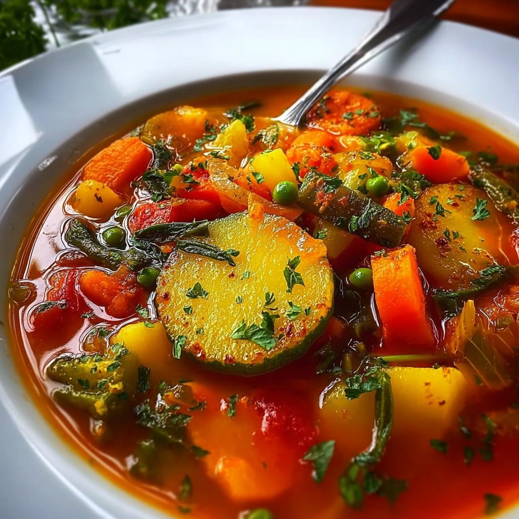 Easy Vegetable Soup 4 Easy Vegetable Soup