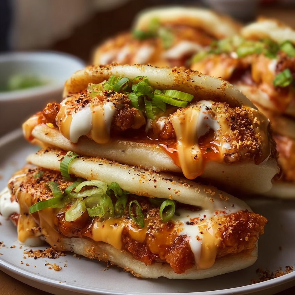 Dynamite Chicken Buns 4 Dynamite Chicken Buns