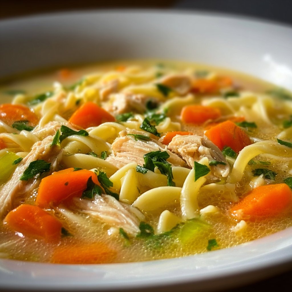 Homemade Chicken Noodle Soup 4 Homemade Chicken Noodle Soup