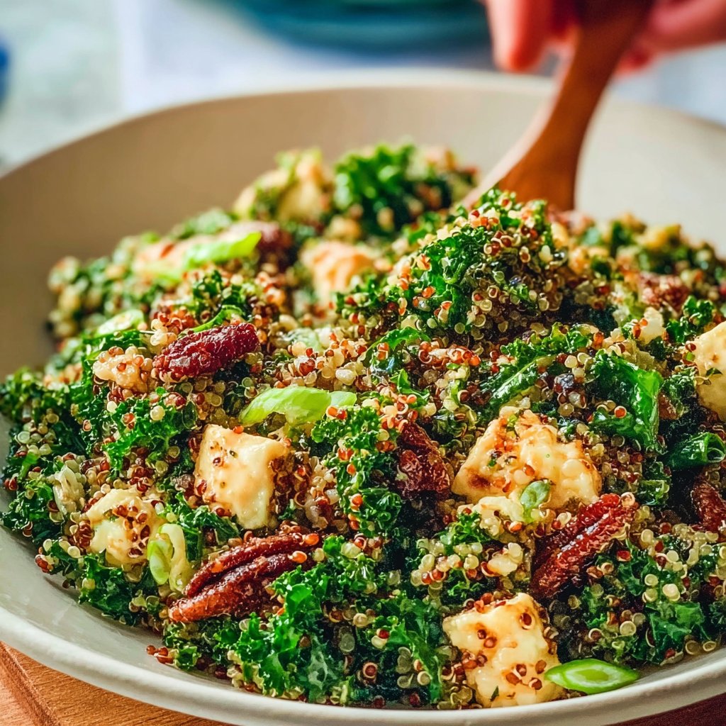 Protein Kale And Quinoa Salad 4 Protein Kale and Quinoa Salad
