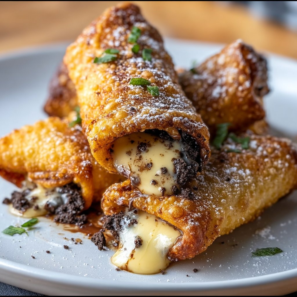 Air Fryer Oreo Egg Rolls 4 Air Fryer Oreo Egg Rolls
