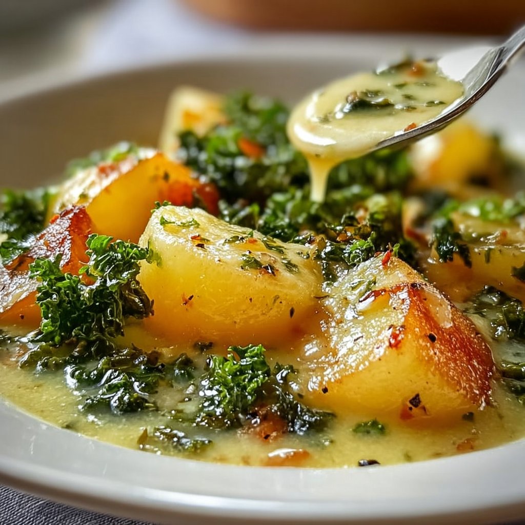 Vegetarian Potato Kale Soup 4 Vegetarian Potato Kale Soup