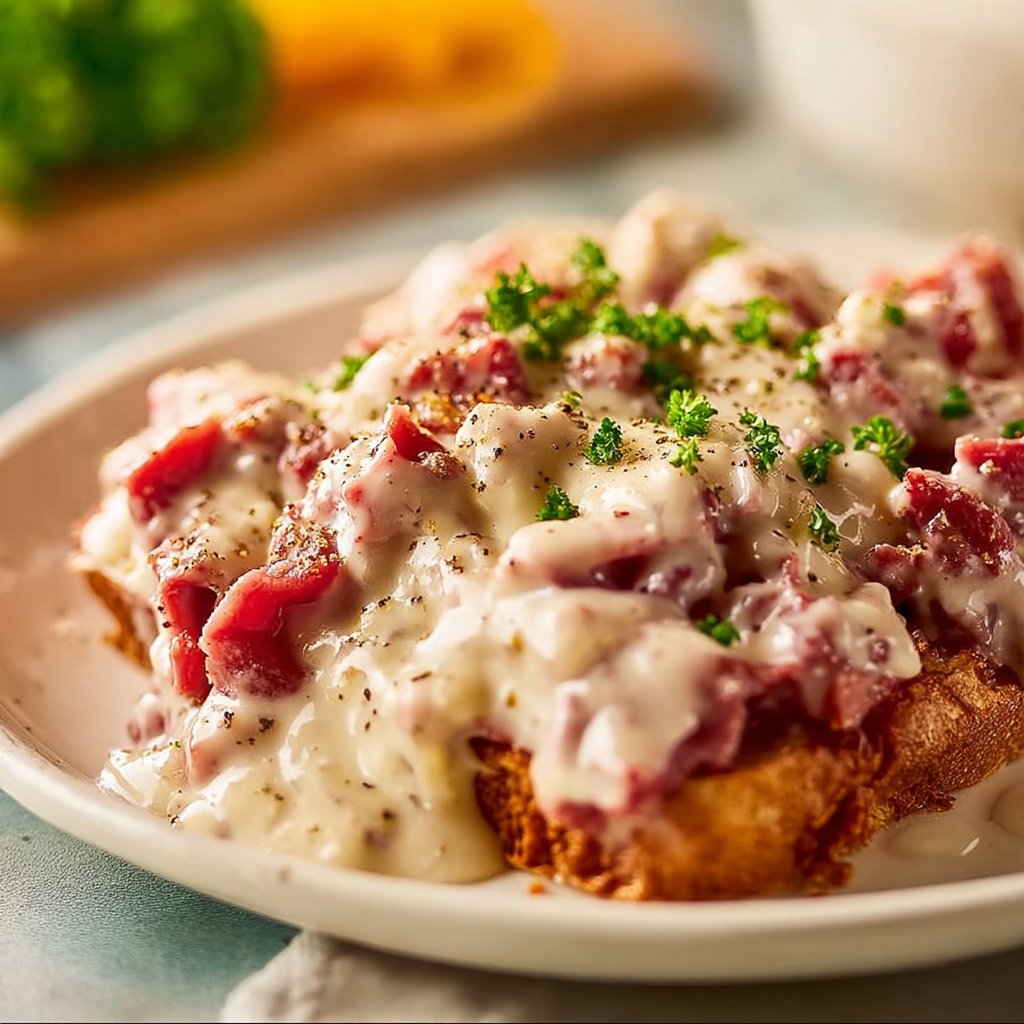 Creamed Chipped Beef 4 Creamed Chipped Beef