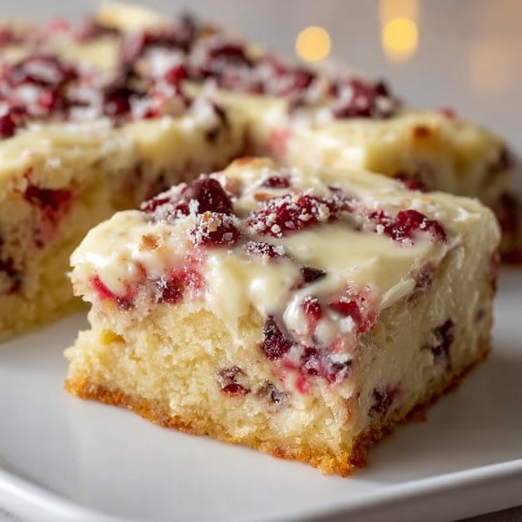 Cranberry Bliss Bars 4 Cranberry Bliss Bars