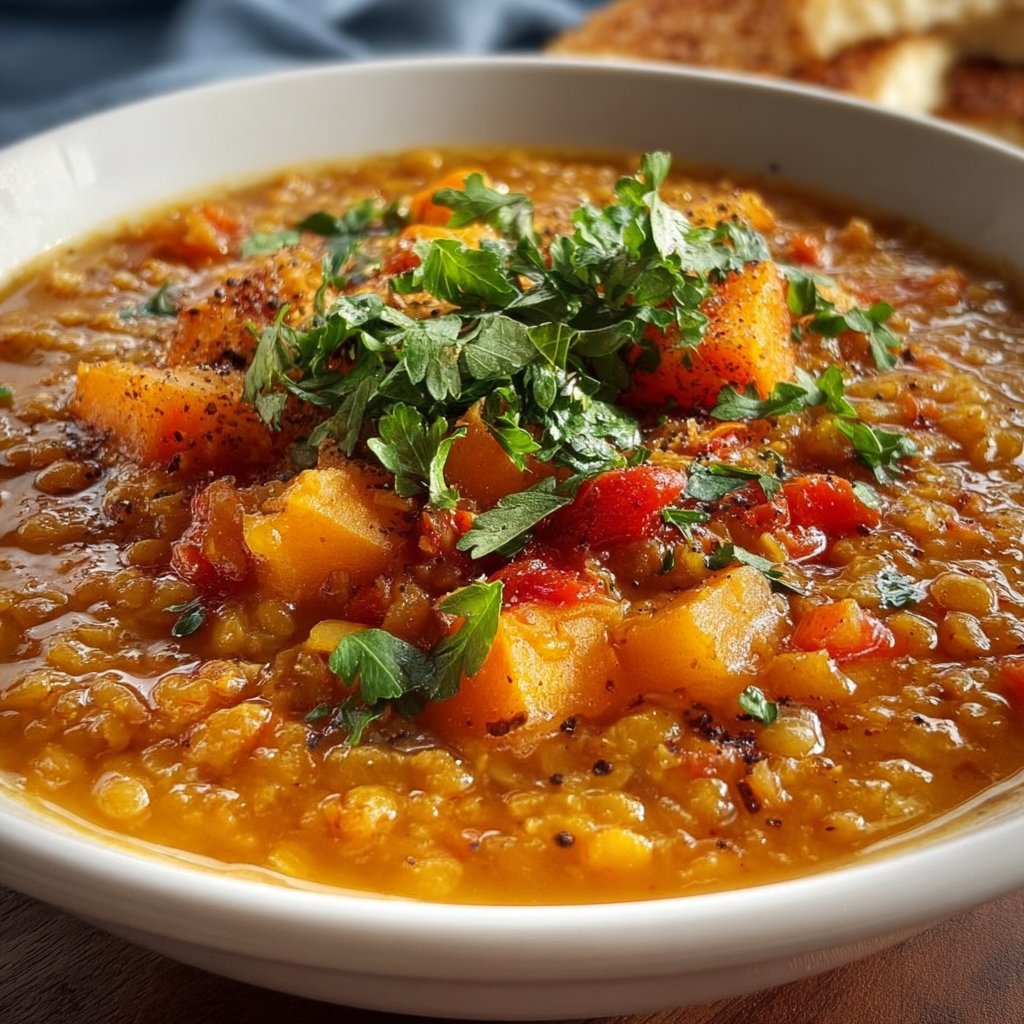 Hearty Vegetarian Lentil Soup 4 Hearty Vegetarian Lentil Soup