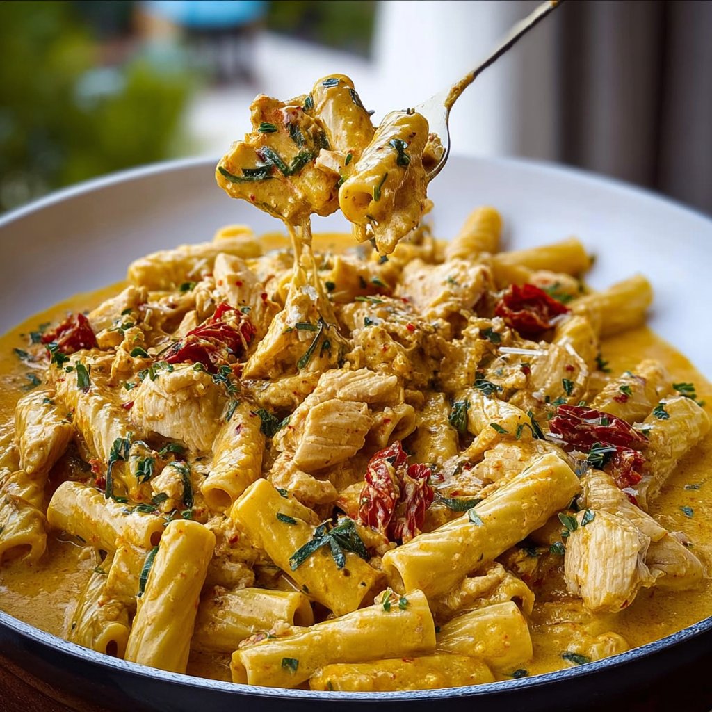 Tuscan Chicken Pasta 4 Tuscan Chicken Pasta