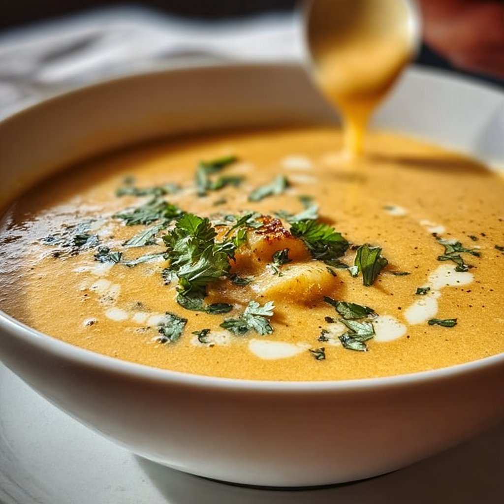 Coconut Curry Potato Soup 4 Coconut Curry Potato Soup