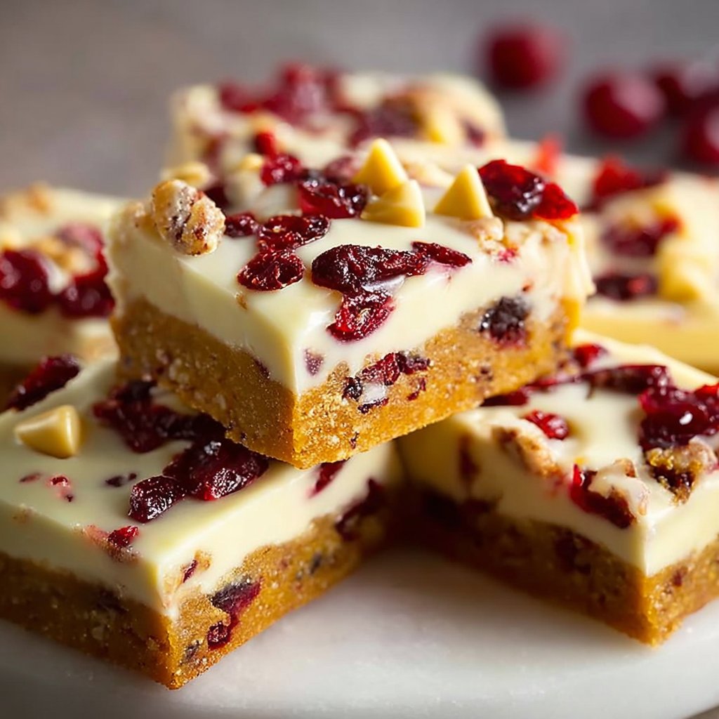 Cranberry Bliss Bars 4 Cranberry Bliss Bars