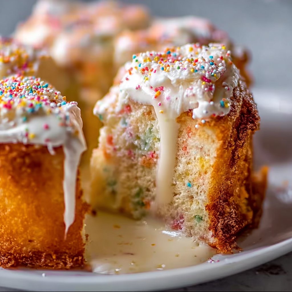 Light Funfetti Angel Food Cake 4 Light Funfetti Angel Food Cake