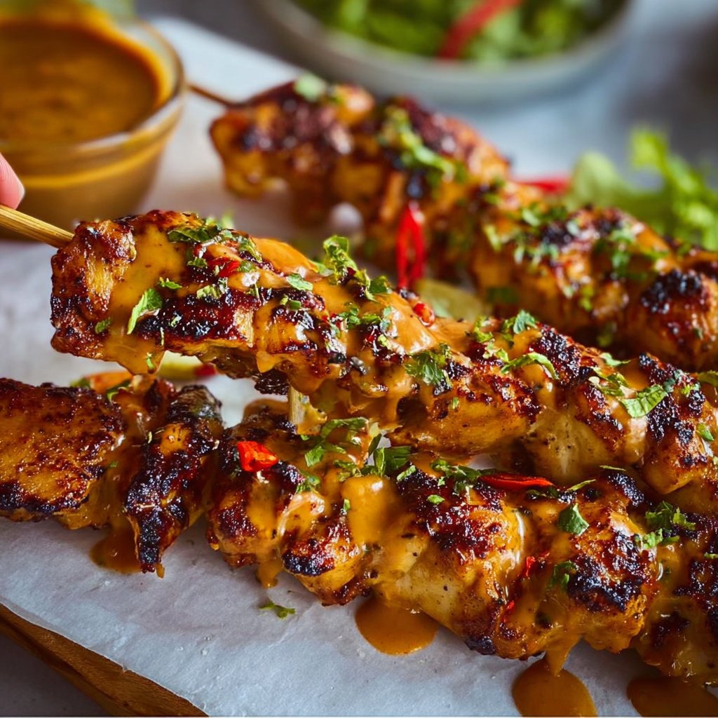 Bang Bang Chicken Skewers 4 Bang Bang Chicken Skewers