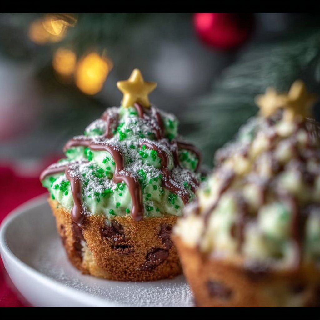 Christmas Tree Cupcakes 4 Christmas Tree Cupcakes