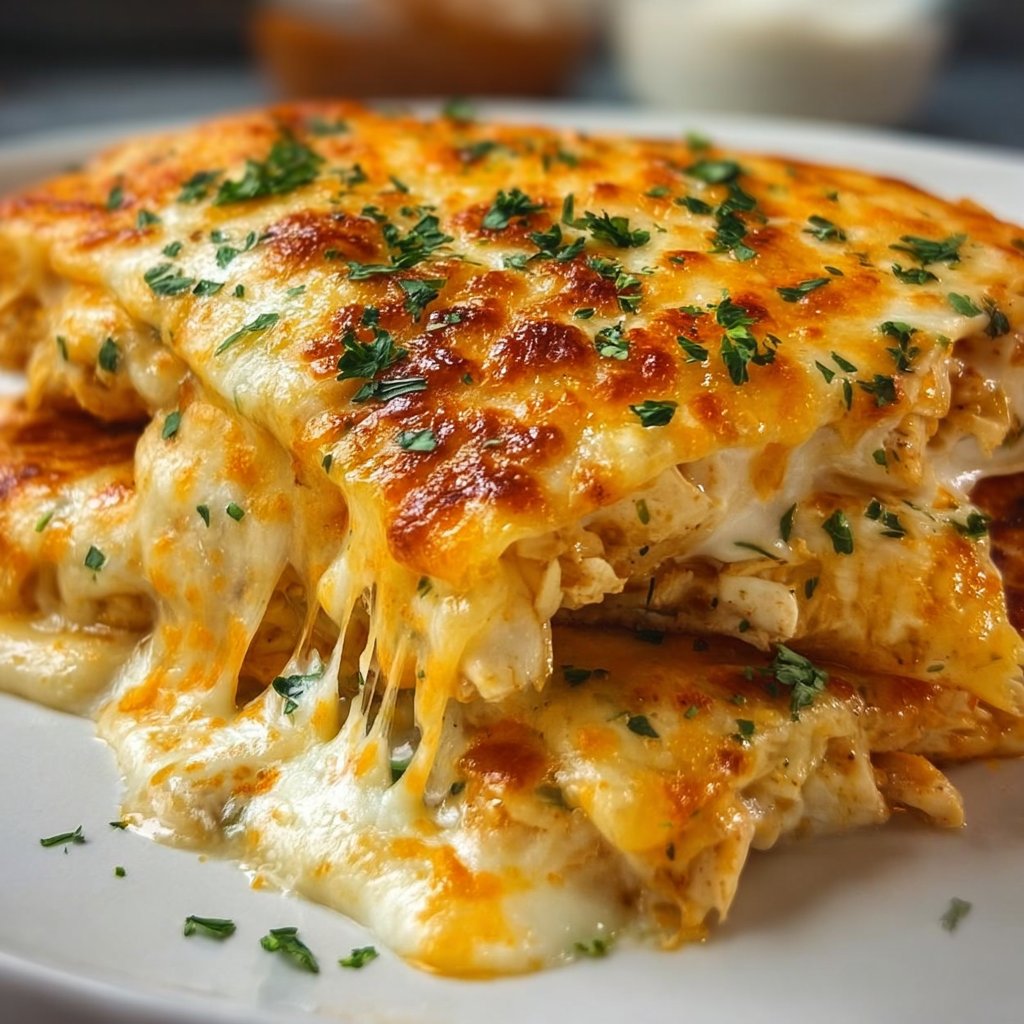 Baked Chicken Quesadillas 4 Baked Chicken Quesadillas