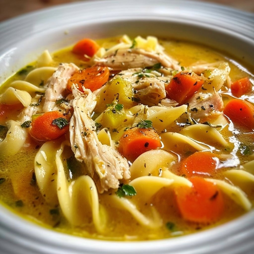 Homemade Chicken Noodle Soup 4 Homemade Chicken Noodle Soup