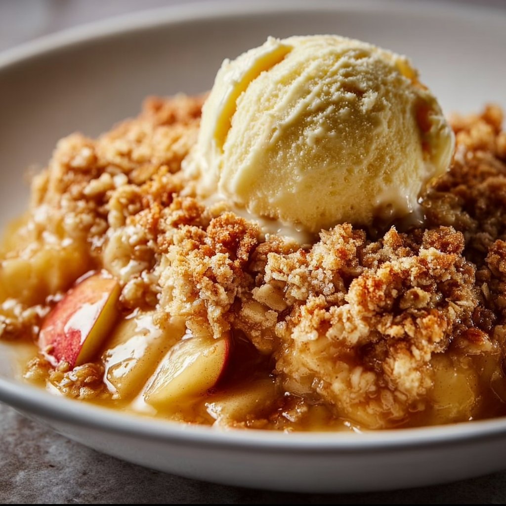 Classic Apple Crumble 4 Classic Apple Crumble