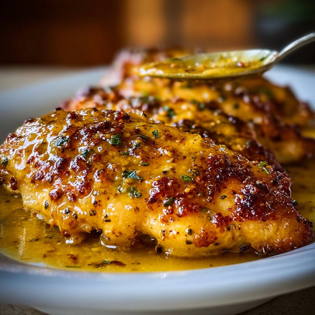 Honey Mustard Chicken 4 Honey Mustard Chicken