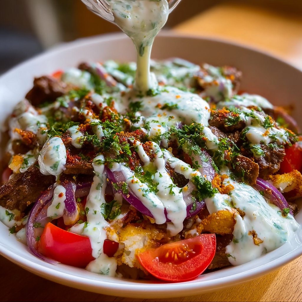 Lamb Gyro Bowls With Dreamy Creamy Sauce 4 Lamb Gyro Bowls with Dreamy Creamy Sauce