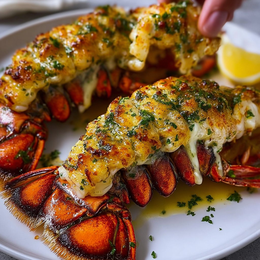 Garlic Butter Lobster Tails 4 Garlic Butter Lobster Tails