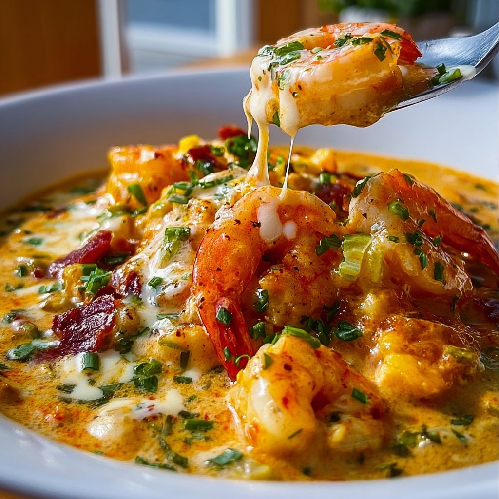 Creamy Seafood And Shrimp Chili 4 Creamy Seafood and Shrimp Chili